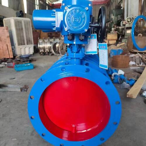 厂家双偏心法兰蝶阀D342H-10C 金属密封高温蒸汽煤气 热水