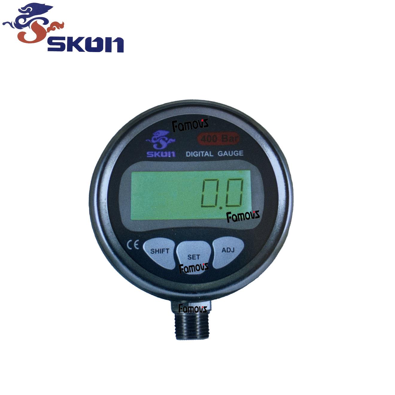 SKON 台湾协钢压力表 立式与背接 径向与轴向 不同表面