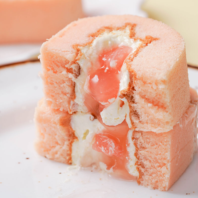 白桃瑞士卷蛋糕55克/片