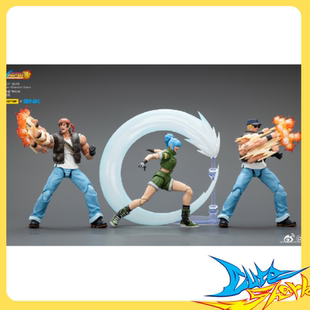 JOYTOY暗源 拳皇98 怒队 莉安娜 克拉克 拉尔夫 街头场景 现货