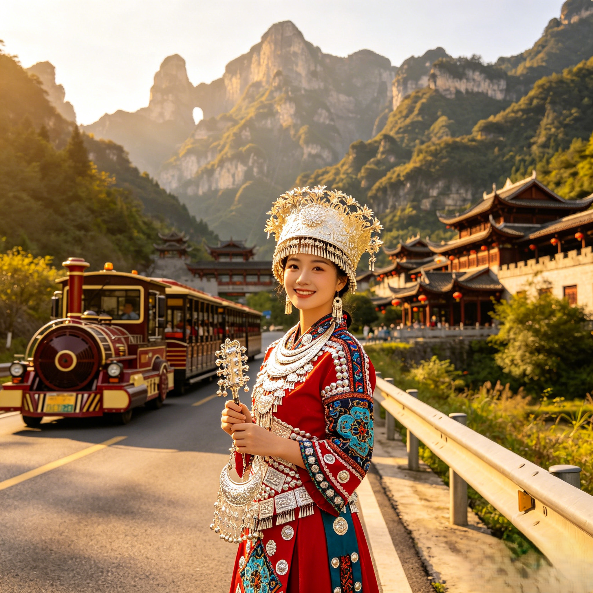 【私家团】重庆旅游九黎城乌江画廊游船武隆仙女山天生三桥二日游