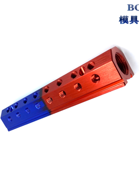 CITO标准模具分流器红蓝色直线多支管集水块 IM4 IM3  IM6 分水排