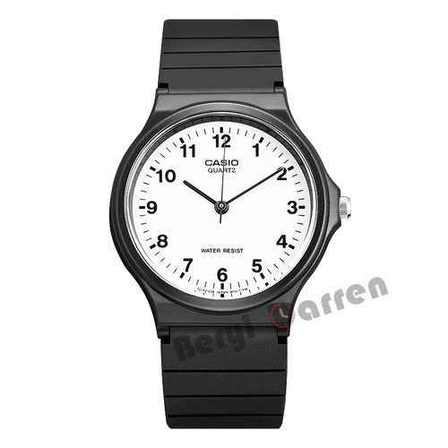 卡西欧小黑表学生手表石英表