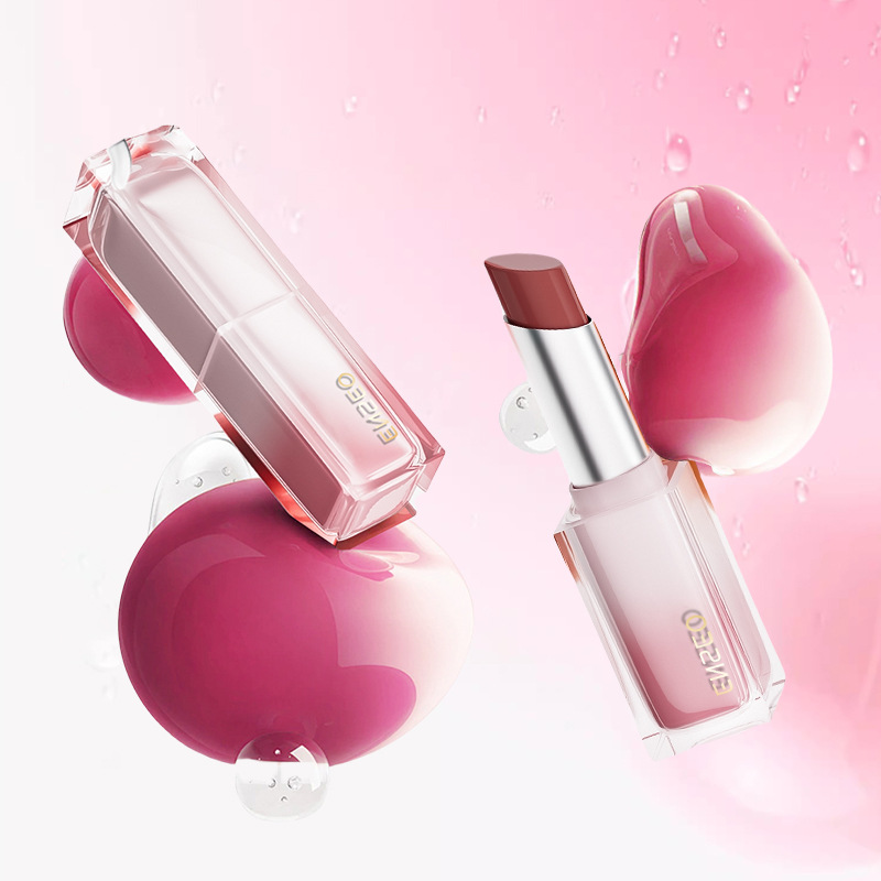 ENSEO水光晶冻唇膏去死皮淡化唇纹干裂保湿滋润不沾杯唇釉润唇膏