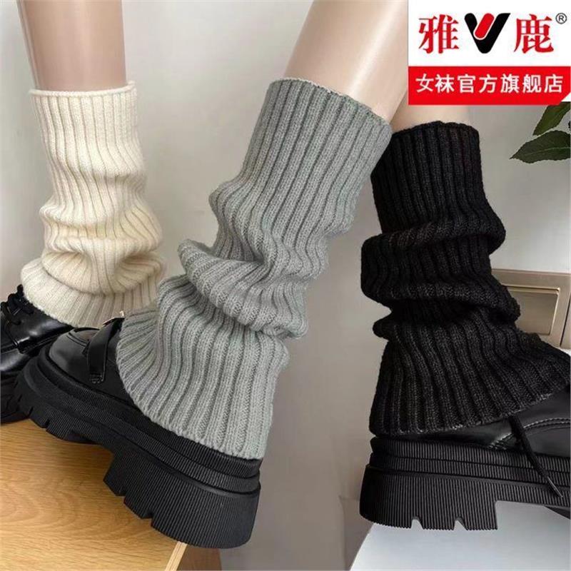 腿套女堆堆袜小腿袜jk套脚袜子冬季白色春秋薄款秋冬修饰腿型袜套