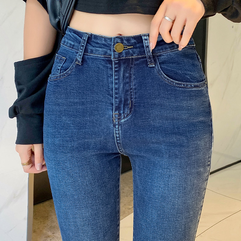 高腰显瘦百搭铅笔裤歌韵菲