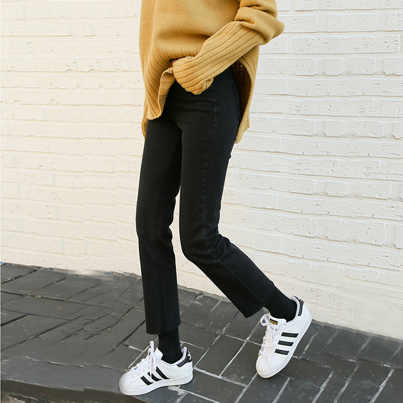 高腰显瘦显高直筒裤歌韵菲