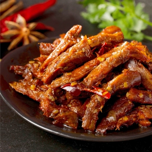 湖南新晃特产湘老蔡休闲零食开袋即食熟食独立小包烈火牛肉118g