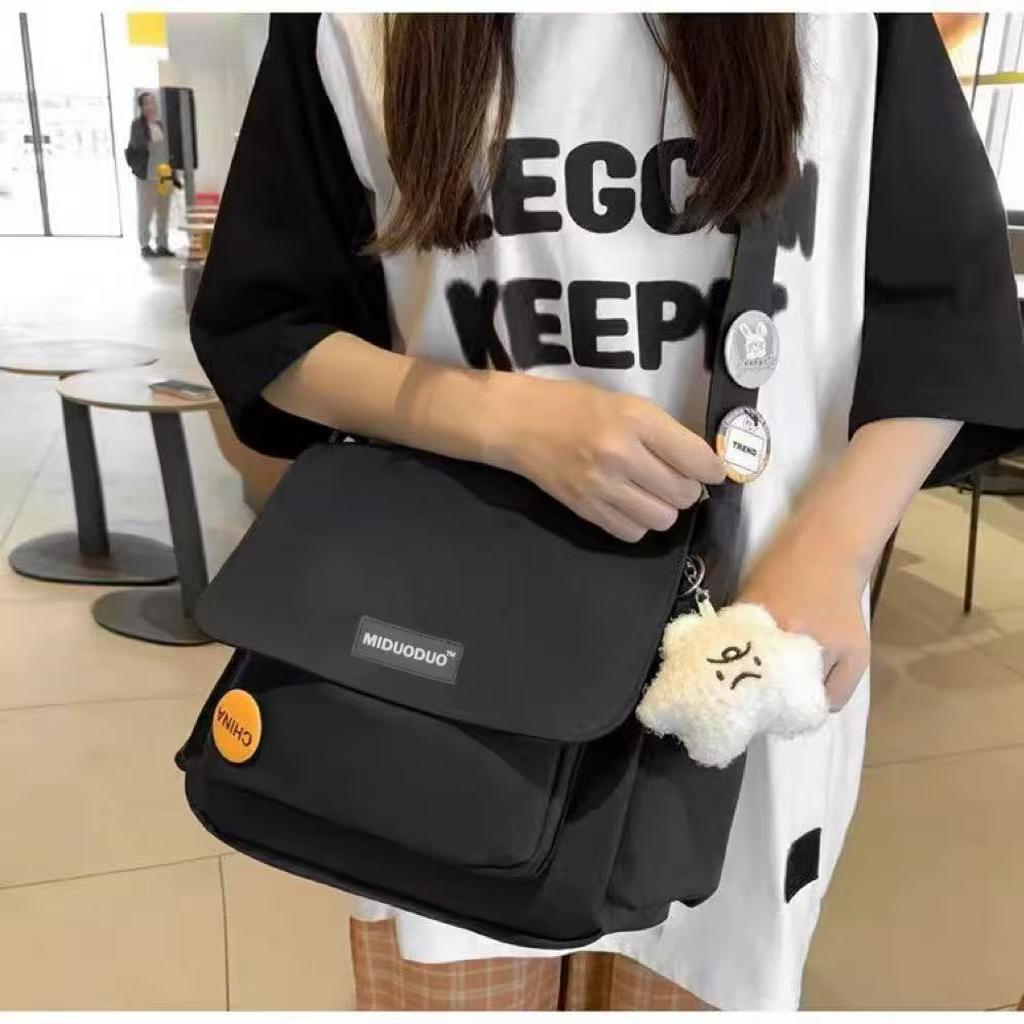 邮差包百搭休闲斜跨单肩包