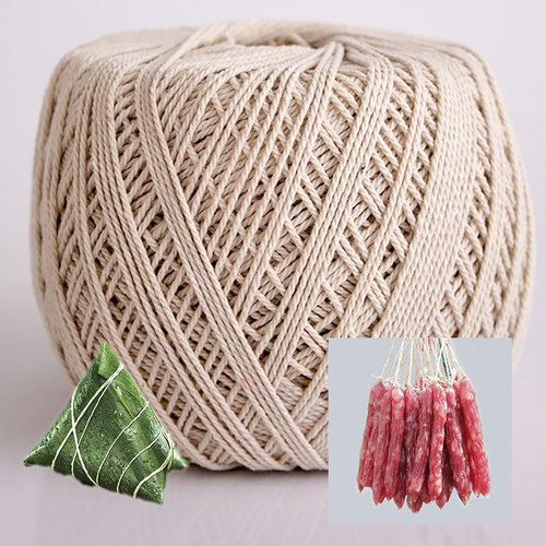 包粽子绑腊肠灌香肠挂毯棉线DIY