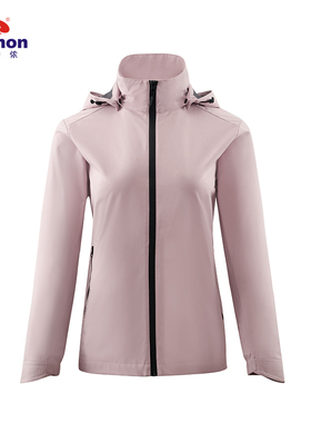 巴特侬秋季运动风衣女子防风防泼水外套秋装宽松休闲运动服2634
