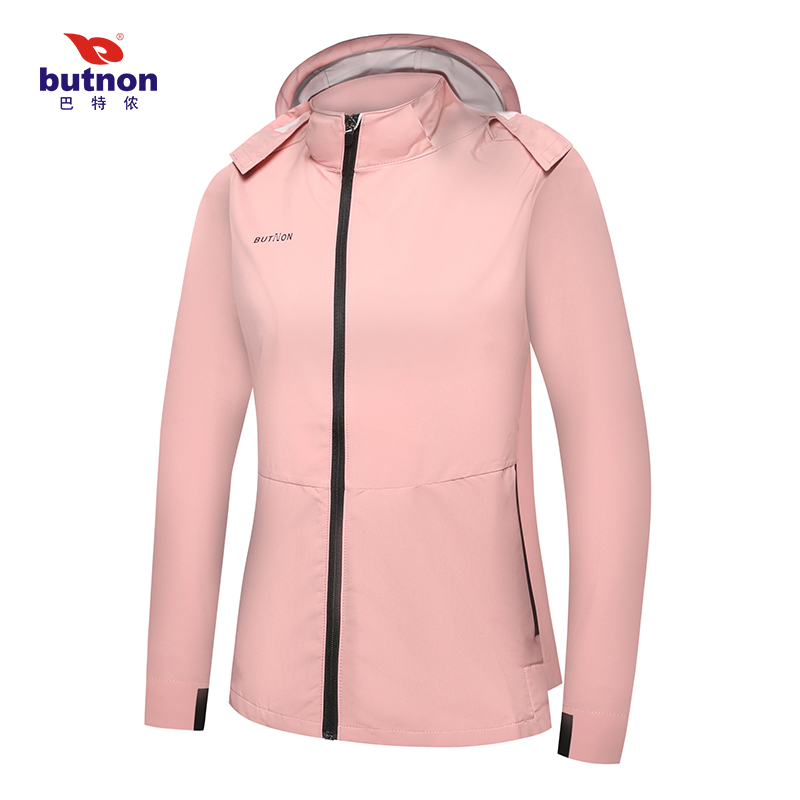 butnon运动风衣双层薄款