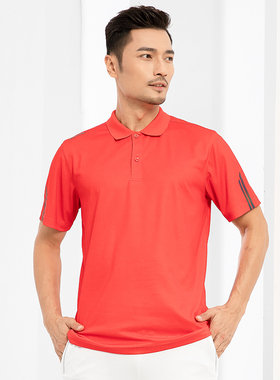 巴特侬官网 男装运动POLO衫短袖反领上衣夏季t恤凉爽透气速干0125
