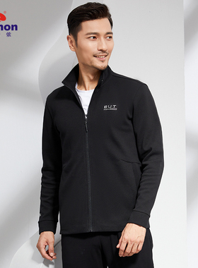butnon巴特侬运动外套男卫衣秋季休闲夹克立领拉链开衫黑色1625