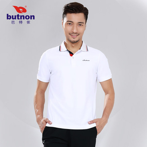 butnon巴特侬t恤短袖运动翻领