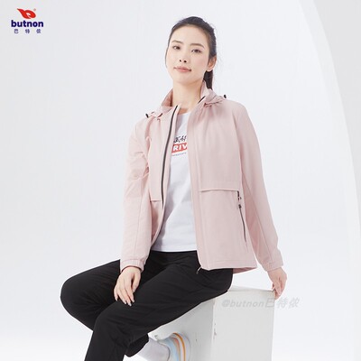 巴特侬梭织运动外套女防泼水