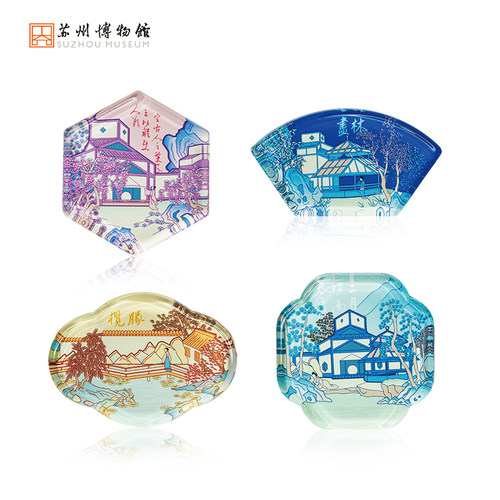 苏州博物馆水晶磁性精美冰箱