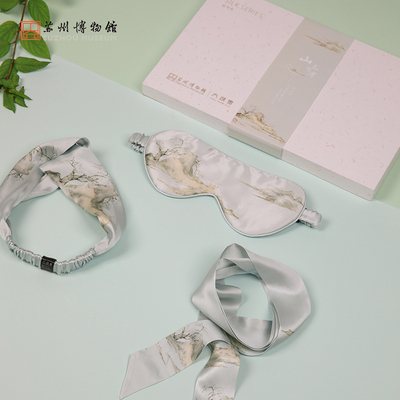 苏州博物馆太湖联名时尚领巾礼盒