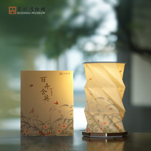 苏州博物馆百卉含英旋转灯