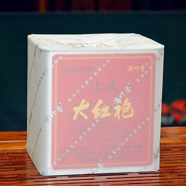 AB100满叶香上品大红袍武夷岩茶醇厚浓香型乌龙茶500克/1罐装正品