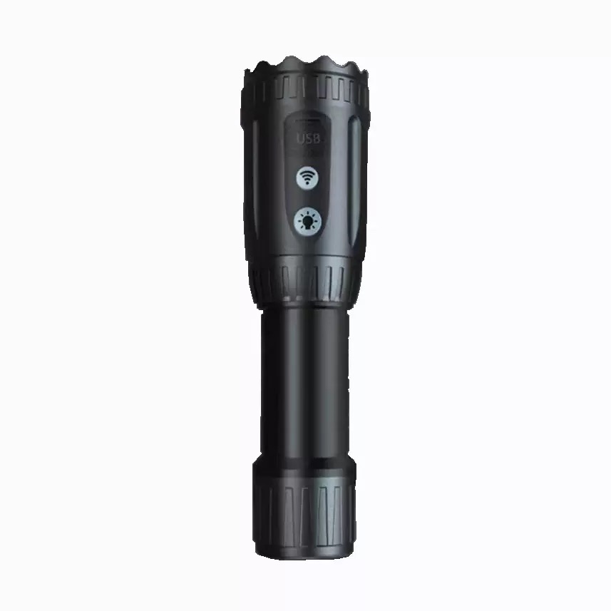 头盔WIFI骑行摄影灯随行携带摄影户外高清记录仪跑步白光照明手电