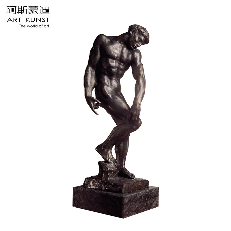 阿斯蒙迪大师罗丹青铜雕塑艺术品