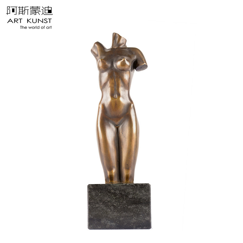 阿斯蒙迪德国进口青铜维纳斯雕塑葛兹原创艺术品高级书房桌面摆件