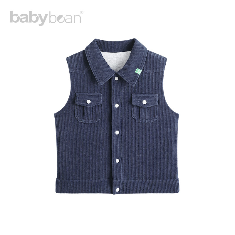 babybean亲豆冬装新款男女宝宝夹棉全开马甲牛仔音乐会,童装/婴儿装/亲子装,马甲,淘宝优惠券,粉丝福利购,淘宝优惠卷