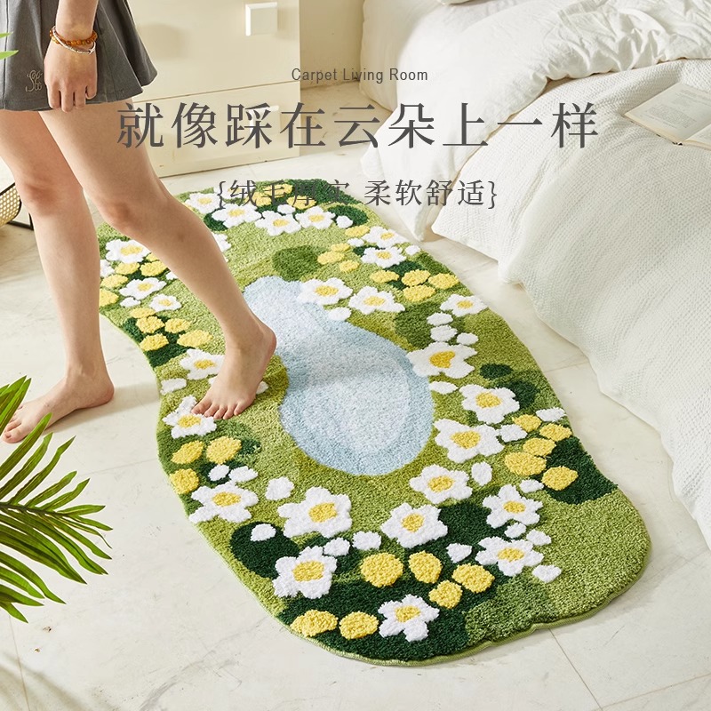 多巴胺异形地毯新款防滑