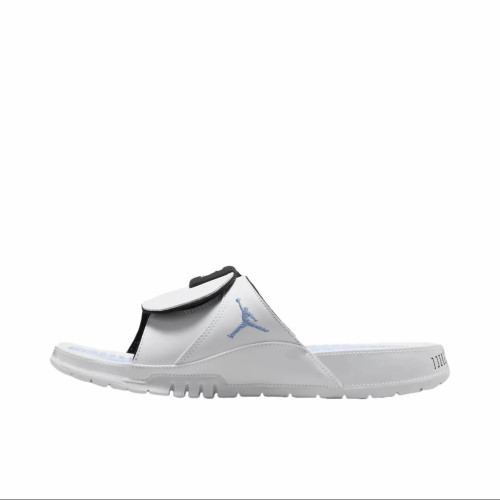 Jordan Hydro 11 舒适百搭 一字拖鞋 男款 白蓝色 FN2452-104