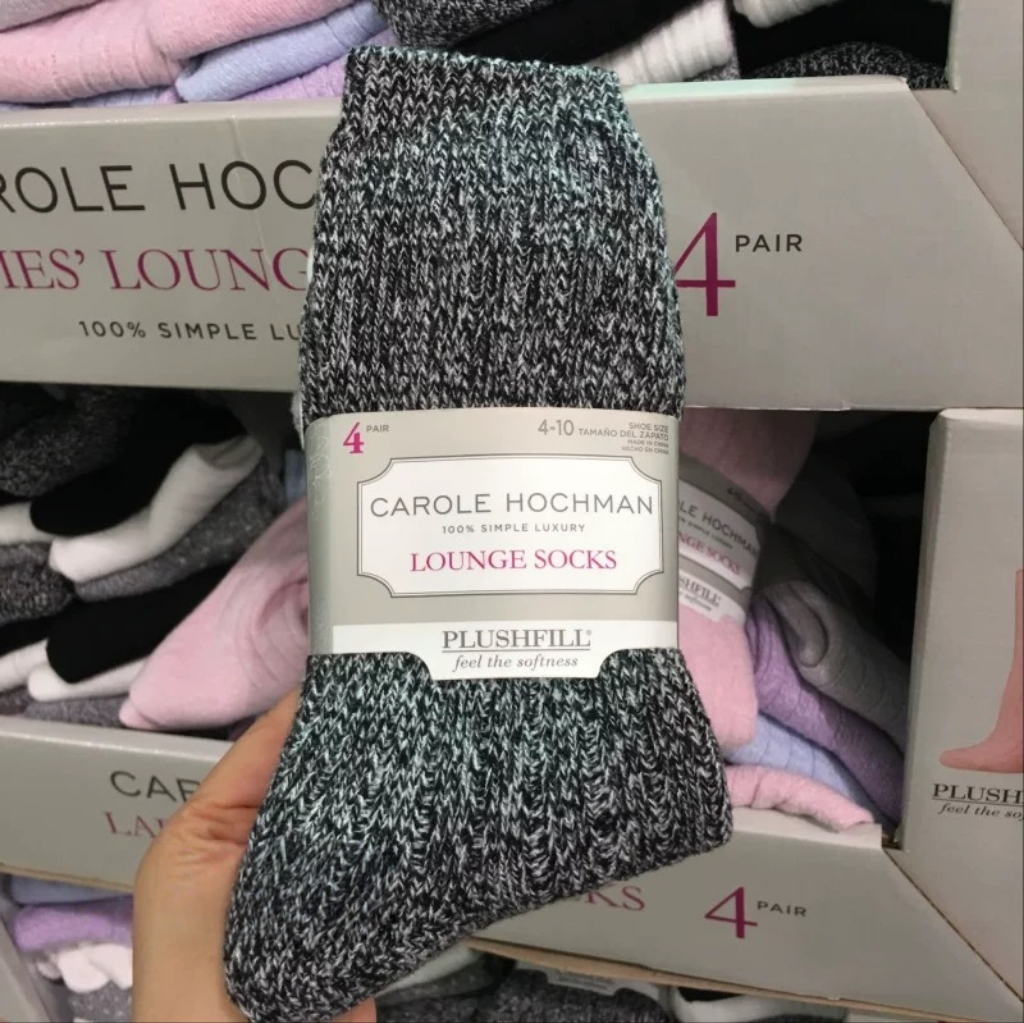 【正品保证】Carole hochman女士袜子中筒袜休闲毛袜舒适秋冬款