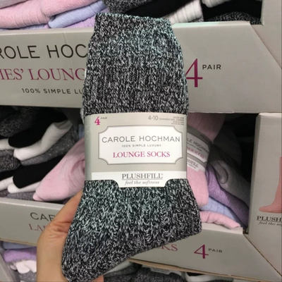 【正品保证】Carole hochman女士袜子中筒袜休闲毛袜舒适秋冬款