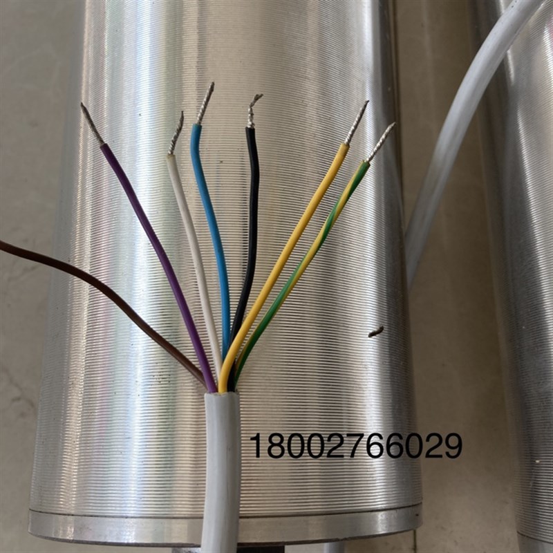 DG113-607L单相220V电动滚筒8065型安检机动力辊筒电机现货七芯线