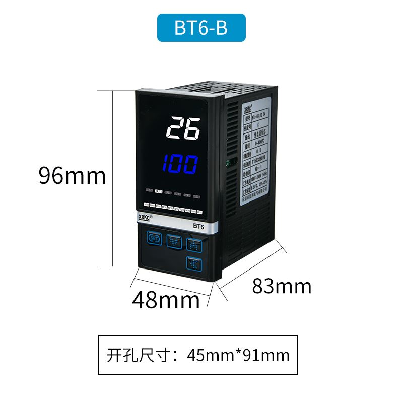 高精度温控仪器AK BT6数显智能自动控温温度控制器开关rs485通讯
