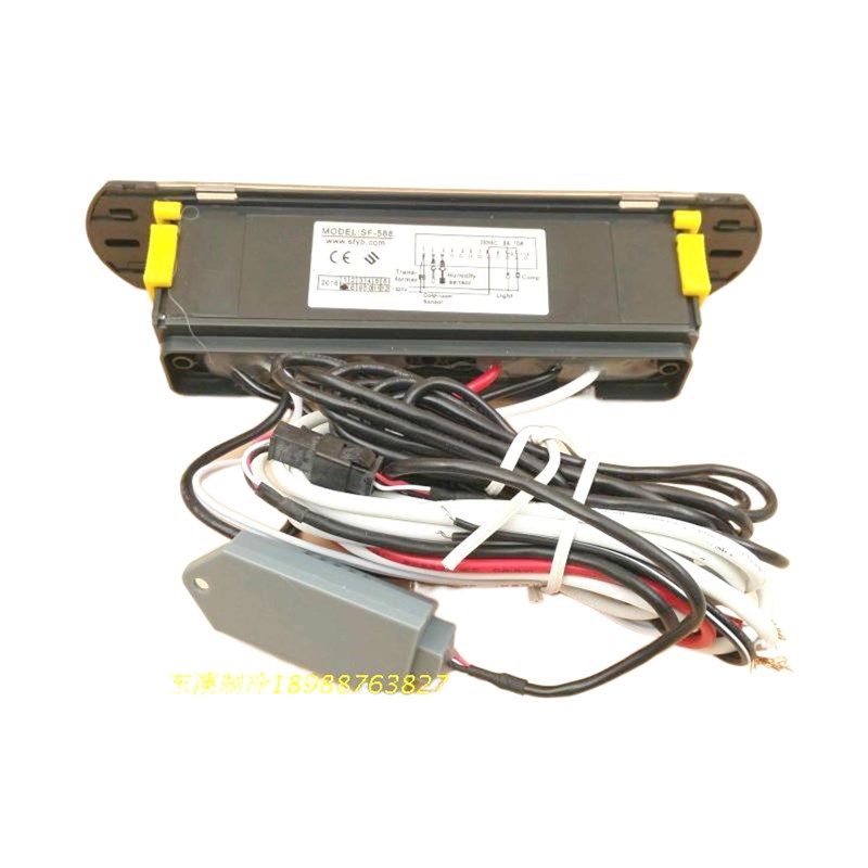 SF-588 展示柜温度控制器 冰柜 雪柜电子温控器 温湿度控器显示