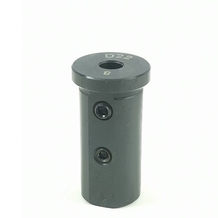 V22数控车床导套直筒转换套 高精度变径套减径刀套 D22车刀杆刀座