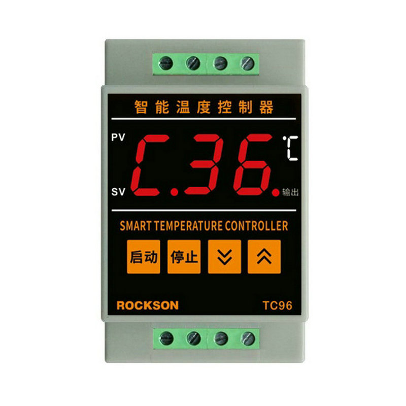 导轨型空气太阳能热水工程高低温比较自动循环温差控制器仪表开关