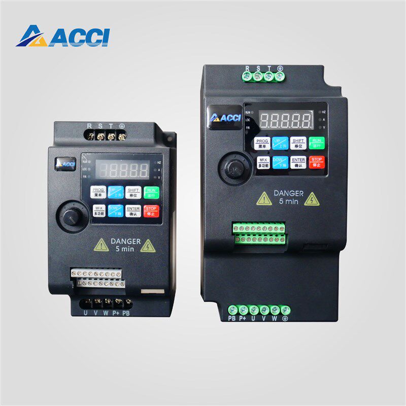 ACCI变频器揉茶机1.5/2.2/4/5.5/7.5kw220V转380V三相电机调速器