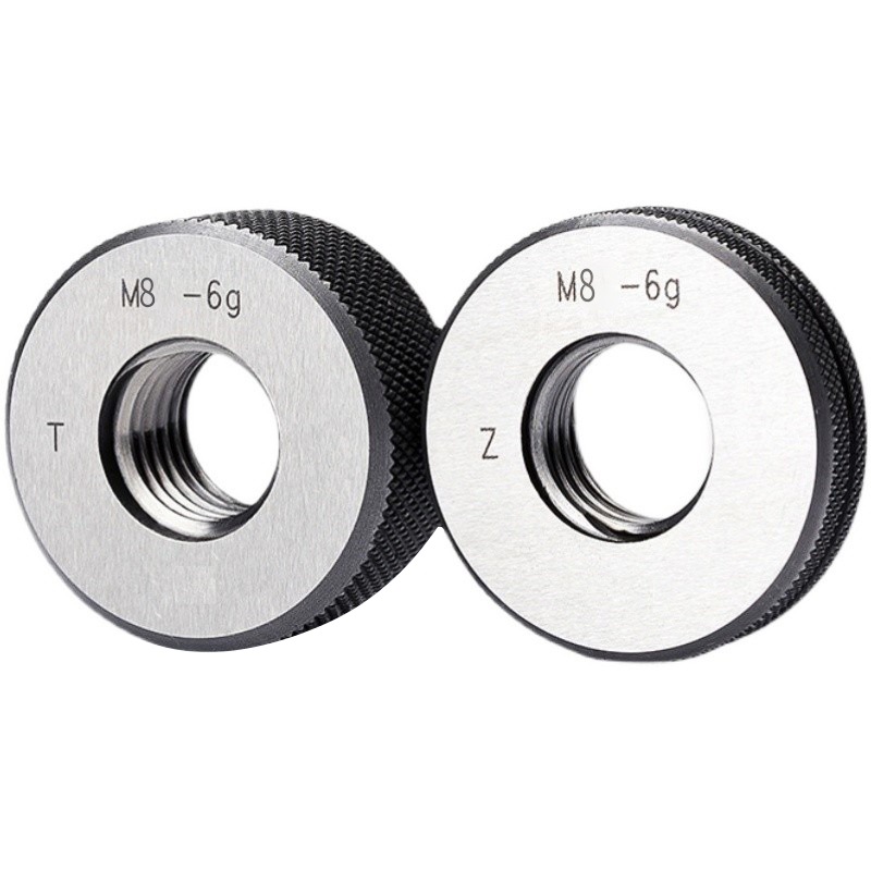 螺纹环规通止牙规M4M5M6M7M8M9M10*0.5*0.7*0.75*0.8*1*1.25*1.5