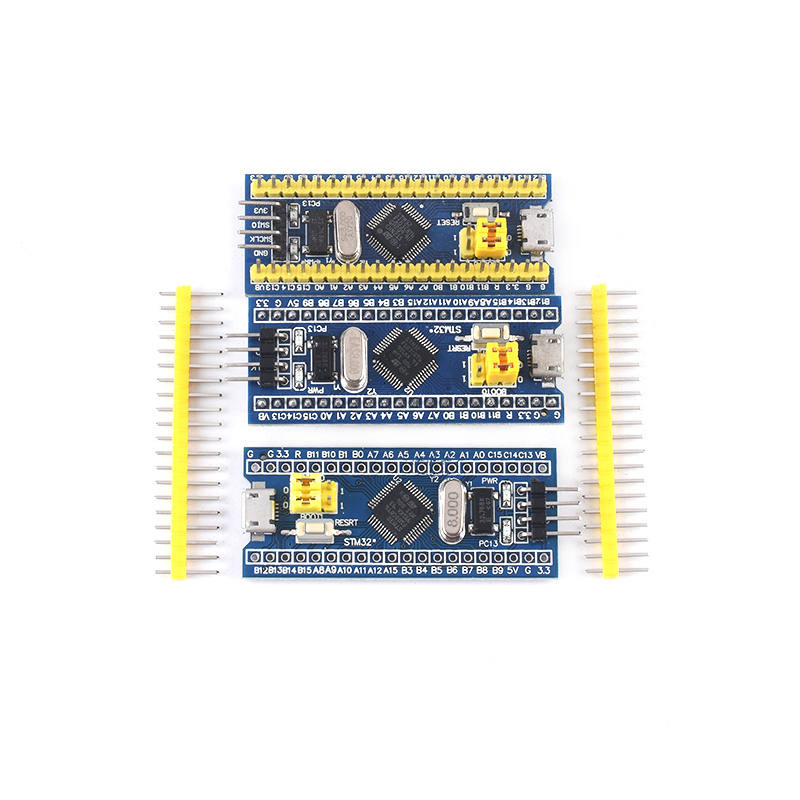 STM32F103C8T6单片机开发板最小系统板未焊排针/朝上/朝下焊排针