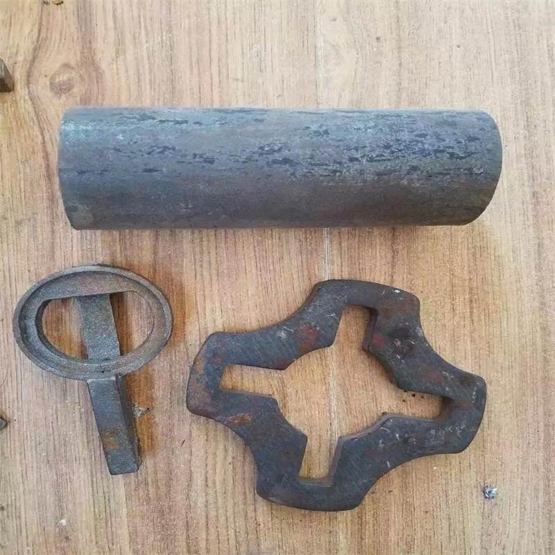 建筑外架轮扣脚手架配十字盘插销 玉米囤架子配件 快拆架插销圆盘