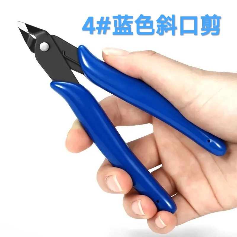 羽毛球拍网球拍穿线工具 剪线钳 弯嘴钳 迷你掌中型护线管拉线图片