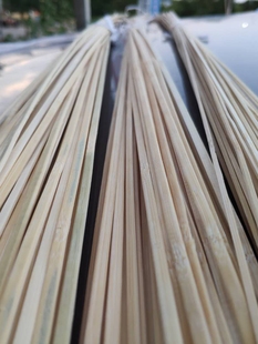 竹森林竹工艺品竹丝竹片竹条竹篾丝细手工DIY竹编材料风筝竹篾条