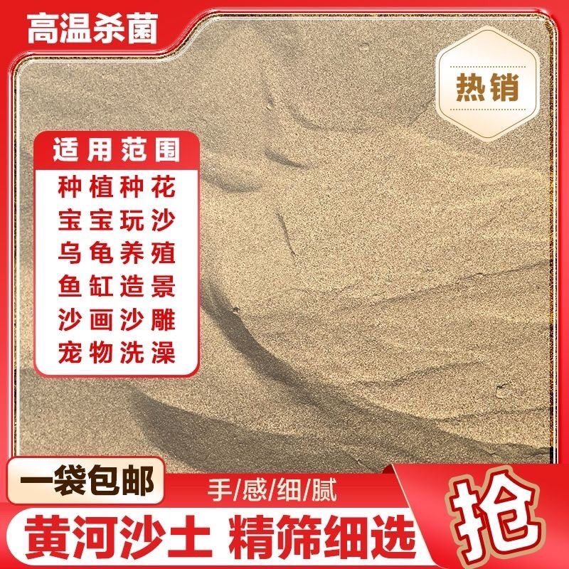 鱼缸造景沙天然河沙水草种植水洗烘干不含泥拌土种植铺面实验用砂,基础建材,粗沙,淘宝优惠券,粉丝福利购,淘宝优惠卷