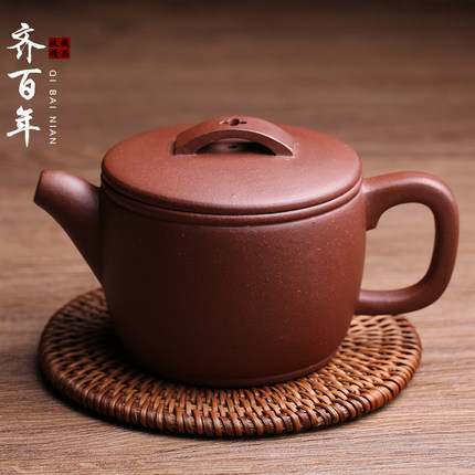 宜兴原矿紫砂壶汉瓦壶纯全手工名家吕伟躬耕堂泡茶壶功夫茶具茶器