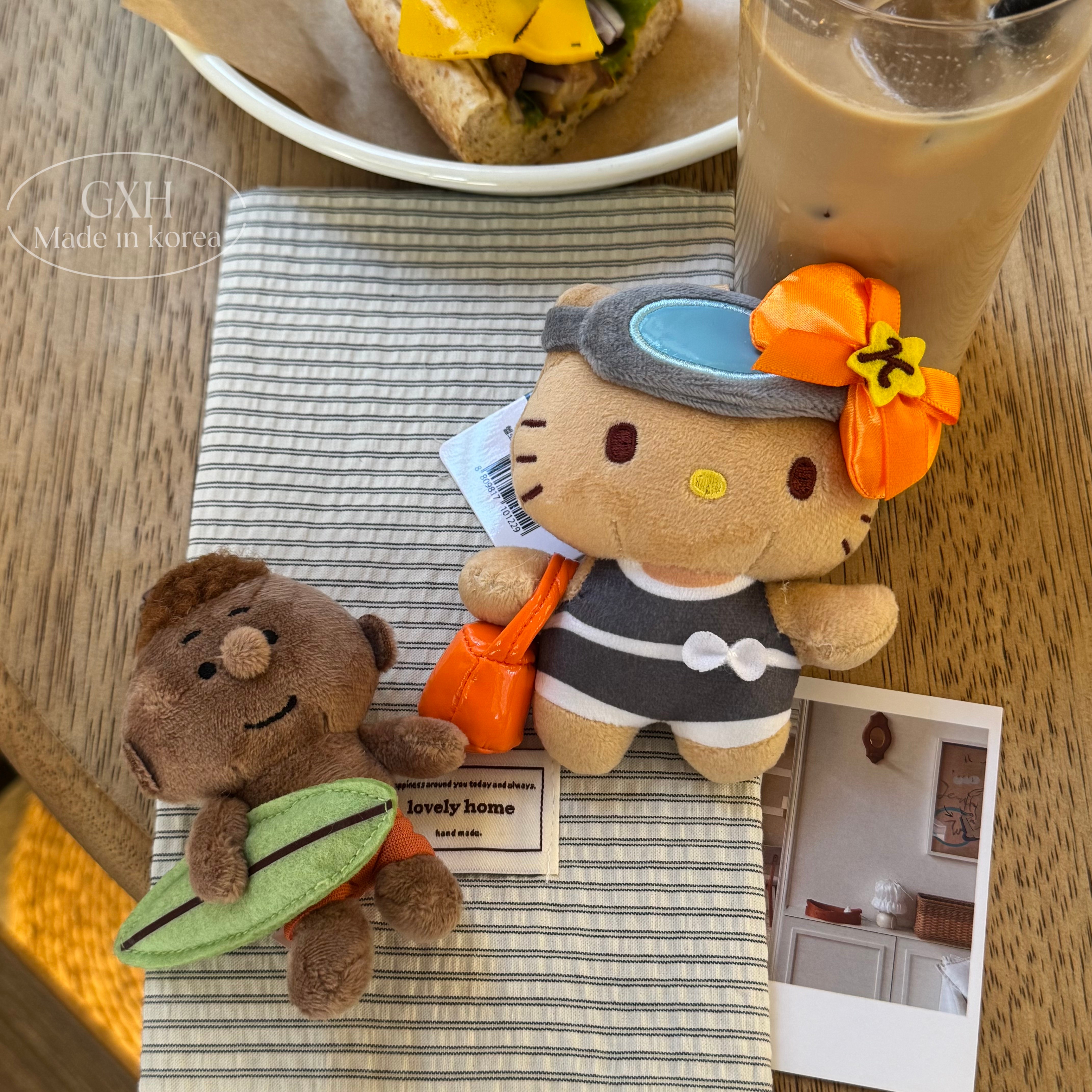 包邮黑皮Kitty史努比富兰克挂件