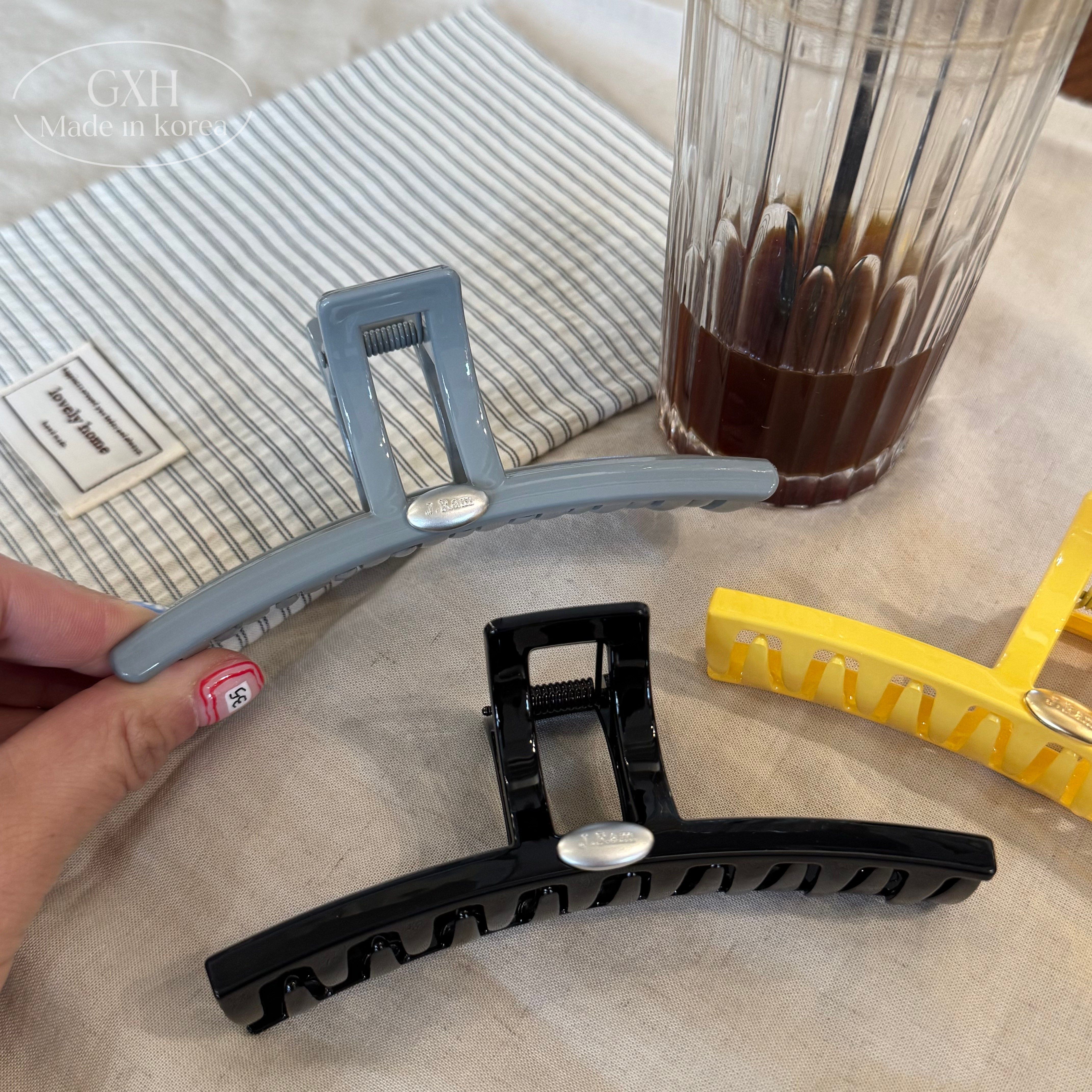 韩国J.Ram工字型大号一字鲨鱼夹