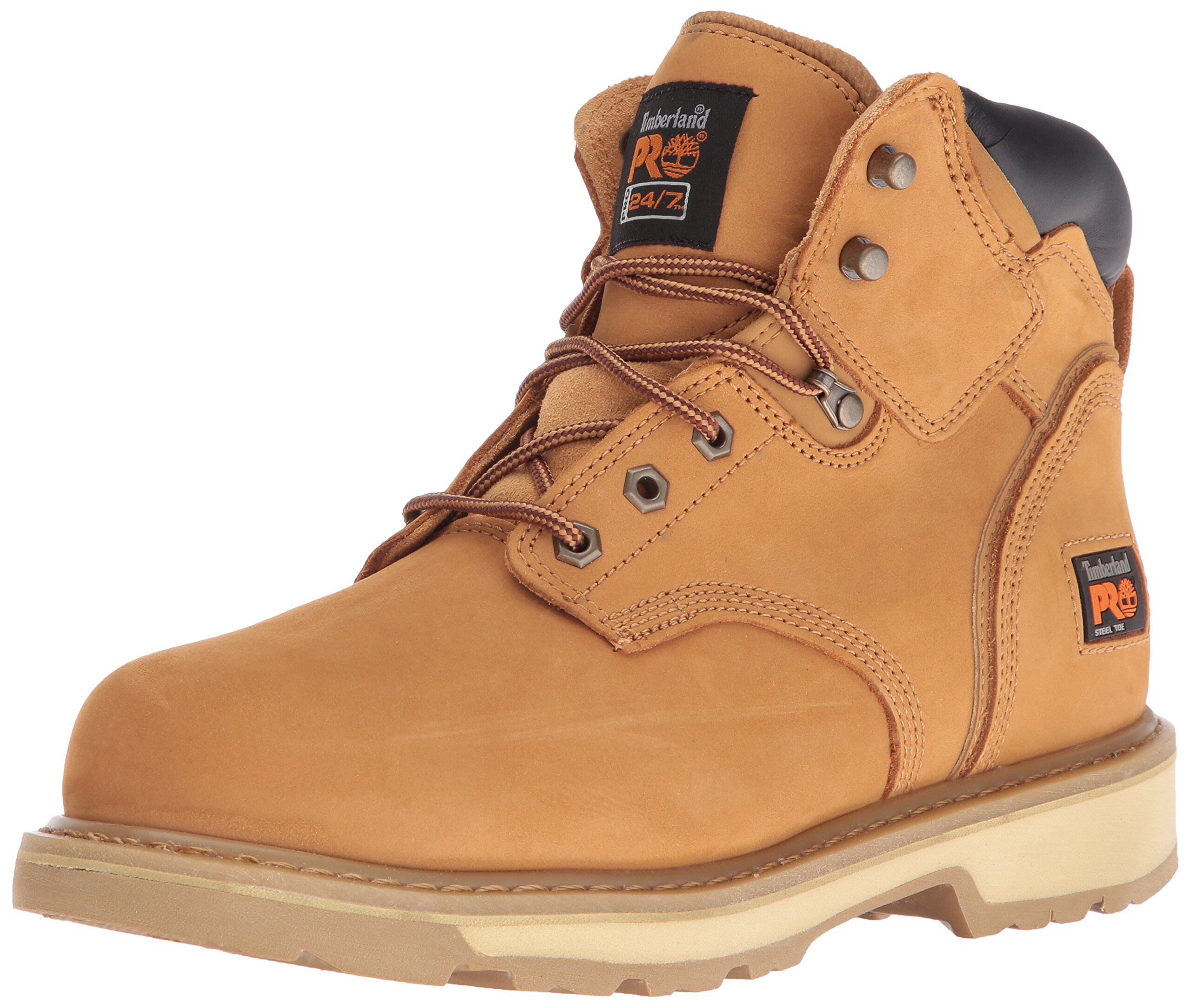 代购Timberland PRO添柏岚大黄靴工装男鞋踢不烂高帮马丁靴