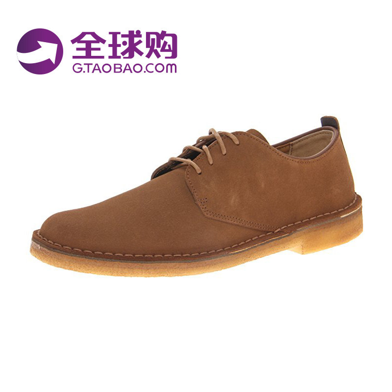 清仓特价clarks其乐男鞋沙漠靴 低帮生胶底休闲牛皮desert london