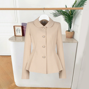2024新款时尚女装正装女士西服外套高雅职业装女显瘦百搭短外套